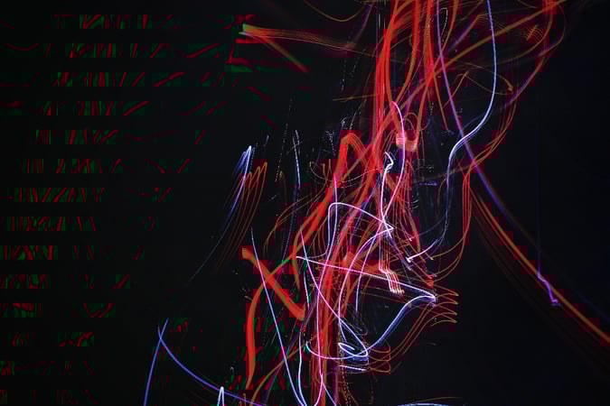 Neon lights background