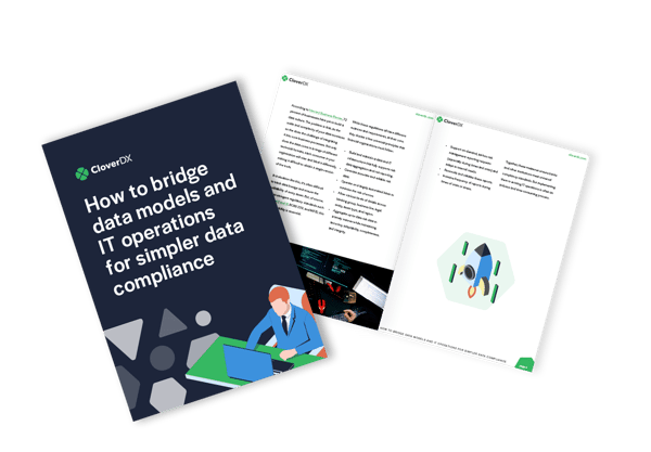 How to bridge the gap between data models and IT operations ebook cover