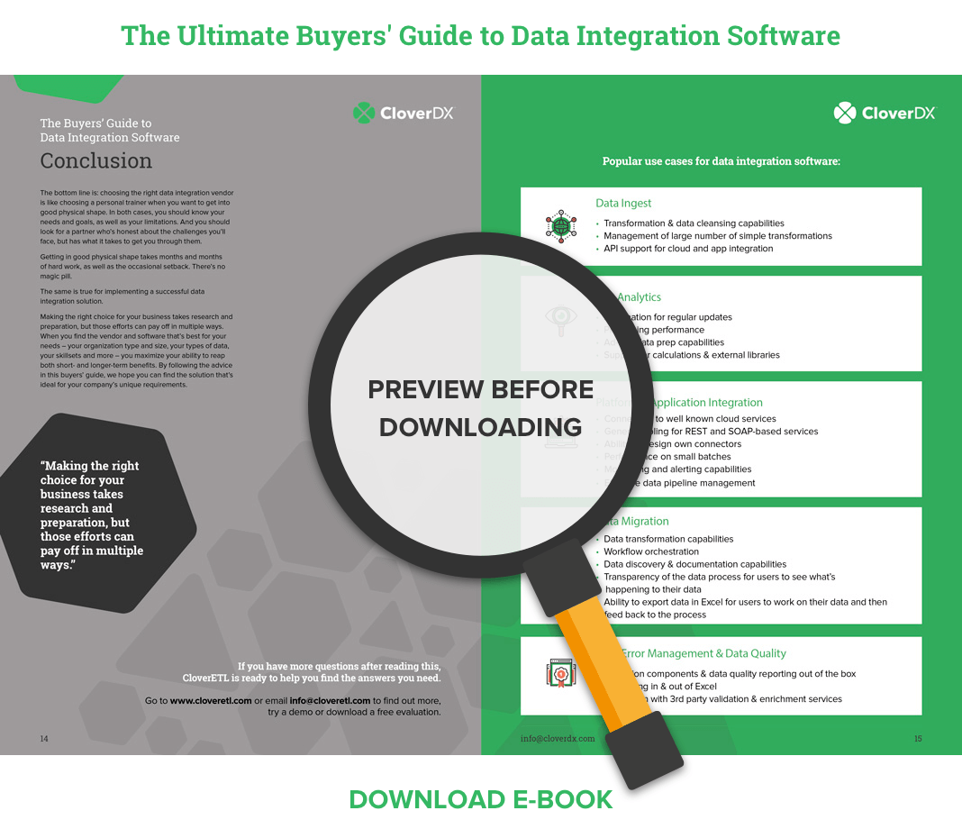 Buyers Guide to Data Integration Software - Preview