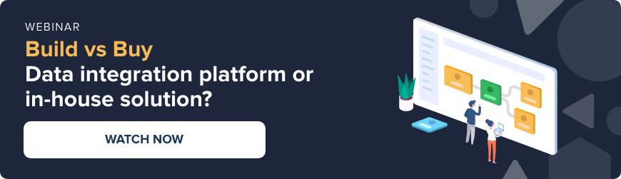 Webinar- Build vs Buy - Data integration platform or in-house solution? - Watch Now