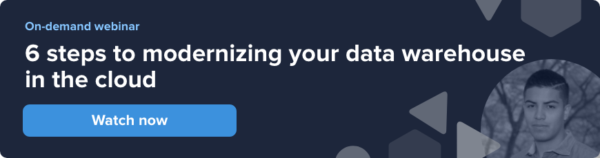 Webinar - Modernizing your data warehouse in the cloud