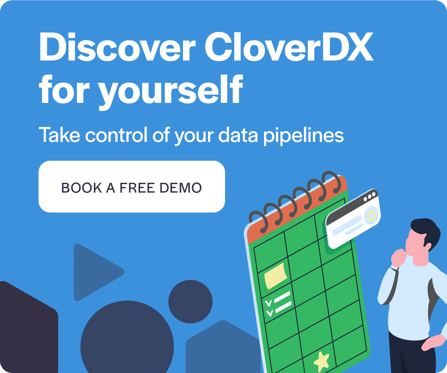 Book a free demo CloverDX CTA