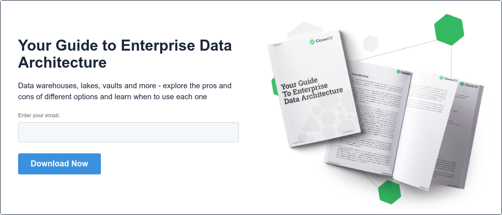 Your Guide to Enterprise Data Architecture   Data warehouses, lakes, vaults and more - explore the pros and cons of different options and learn when to use each one